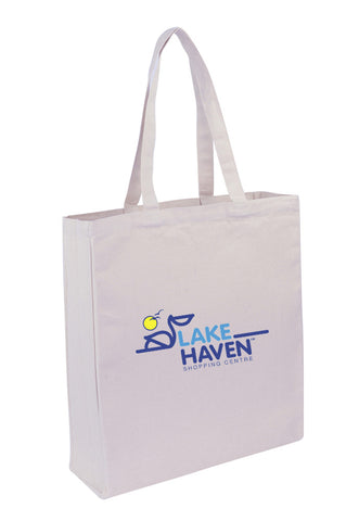 Canvas Tote With Full Gusset -