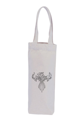 Canvas Wine Bag - 1 Bottle -