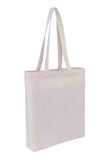 Wholesale Plain Cotton Tote Bag With Bottom Only