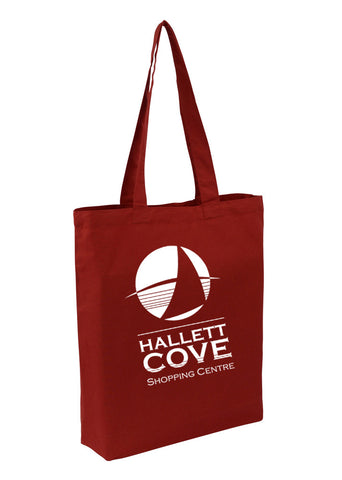 Cotton Tote With Base Gusset Only - Red -