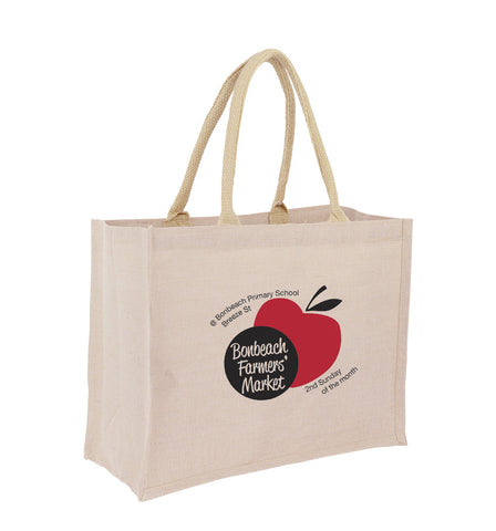 Jute + Cotton Premium Landscape Bag