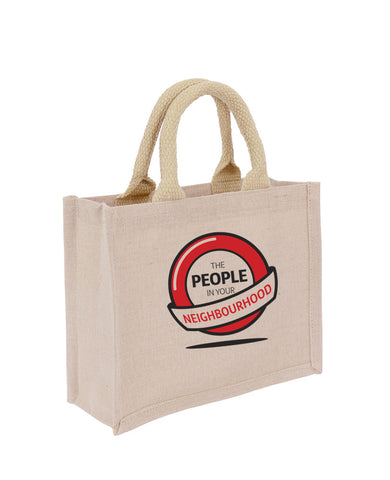 Jute + Cotton Premium Small Bag