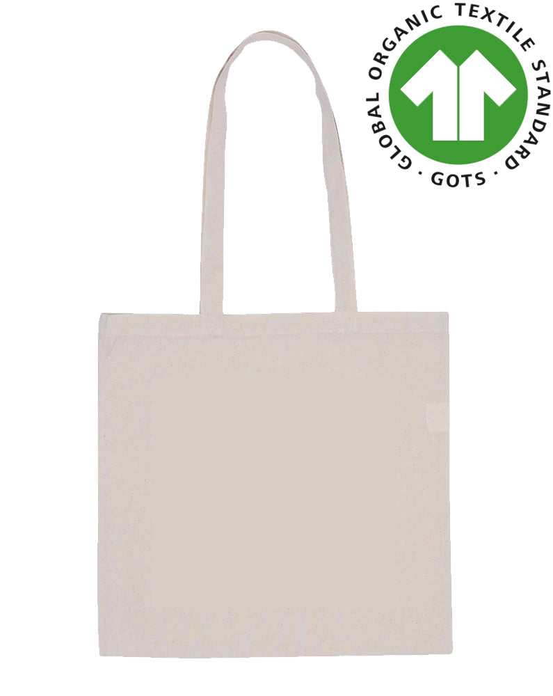 Bulk Flat Organic Cotton Bag