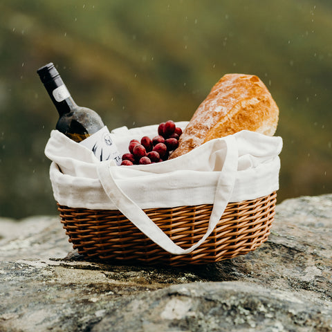 Keepsake Wicker Tote Bag 