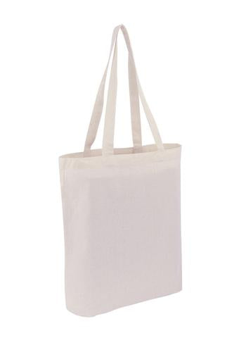 Wholesale Plain Heavy Cotton - Canvas Bag Tote With Bottom Only