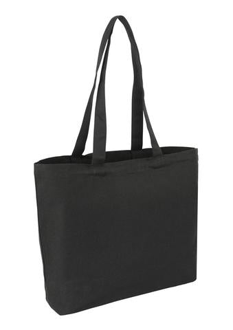 Wholesale Plain Black Heavy Cotton - Canvas Farmers Market Bag
