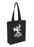 Black Calico Tote bag with Base gusset