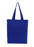 Calico Tote With Base Gusset Only - Royal Blue - CTN-TT-BL-BTM