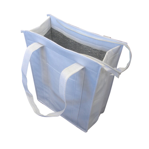 Non Woven Cooler Bag With Top Zip Closure 