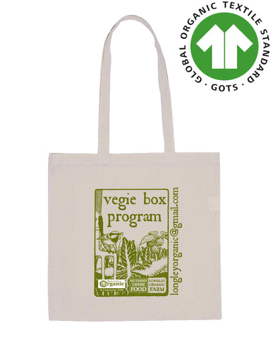 Organic Cotton Bag - Flat 